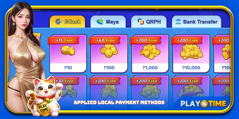 We applied local payment methods for bettors