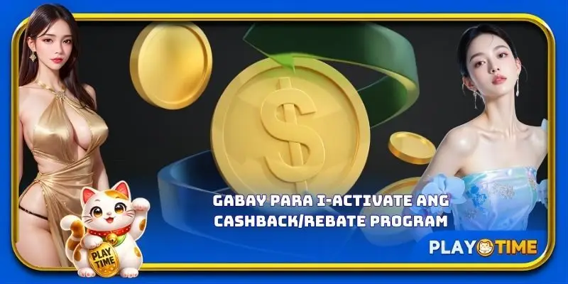 Gabay para i-activate ang cashback/rebate program
