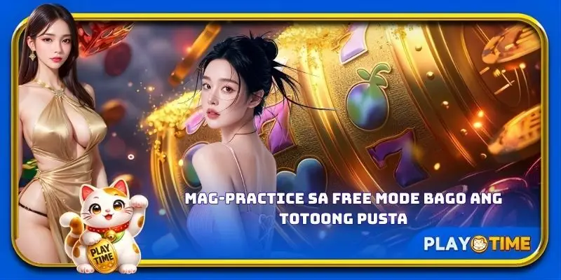 Mag-practice sa free mode bago ang totoong pusta