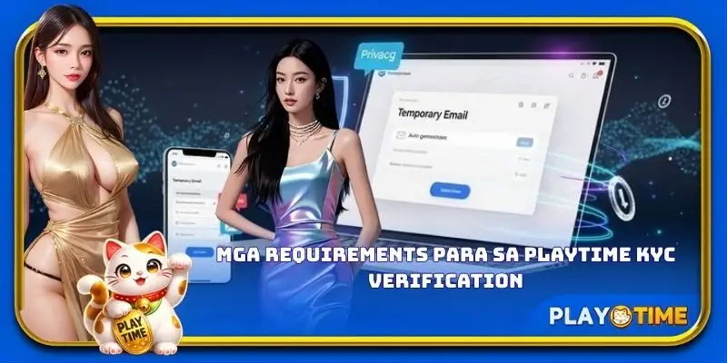 Mga requirements para sa PlayTime KYC verification