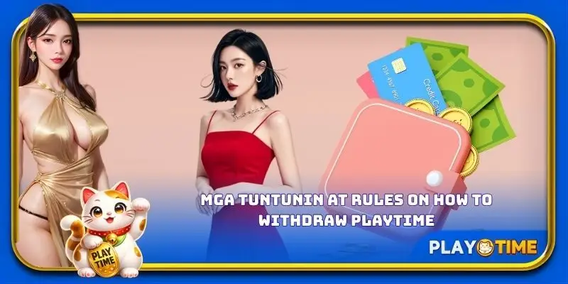 Mga tuntunin at rules on how to withdraw PlayTime