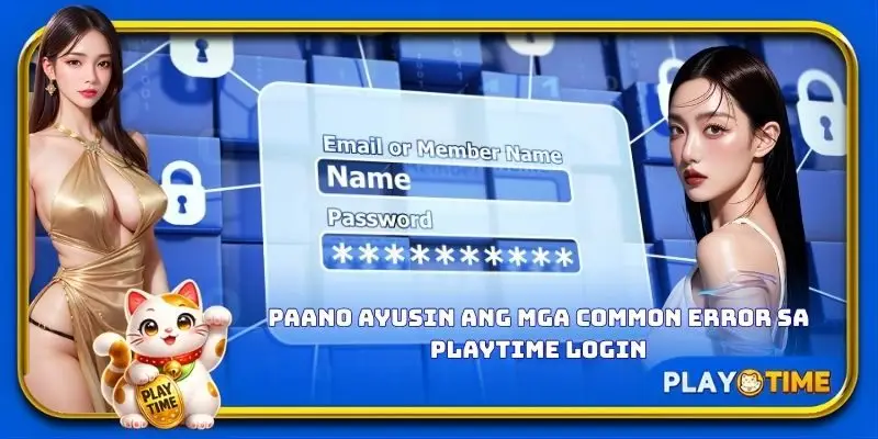 Paano ayusin ang mga common error sa PlayTime login
