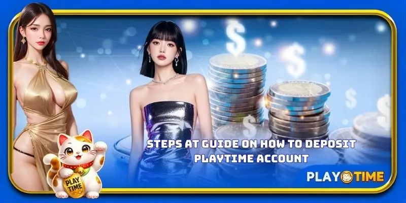 Steps at guide on how to deposit PlayTime account